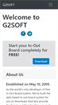 Mobile Screenshot of g2soft.net