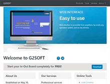 Tablet Screenshot of g2soft.net
